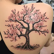 樱花纹身