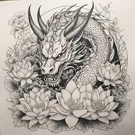 Tatuaggio Fiore di Loto