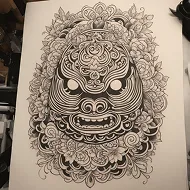 Tatuaggio Daruma